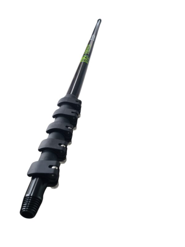 28ft High-Modulus Carbon Fibre, Anti Spin, Water Fed Window Cleaning Pole