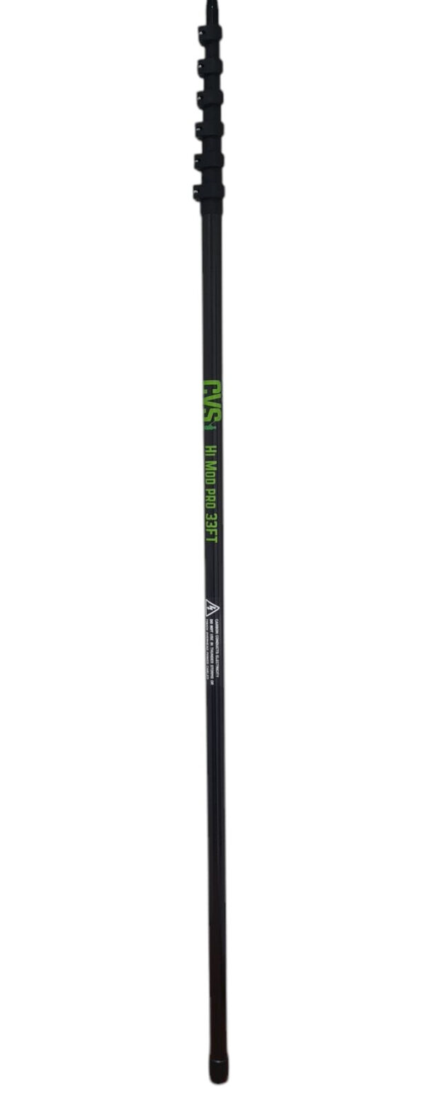 33ft Hi-Mod Professional, Anti Spin, Water Fed, Window Cleaning Pole